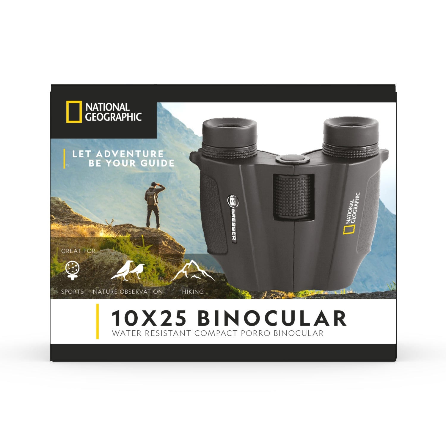 Binoculares compactos de National Geographic 10x25