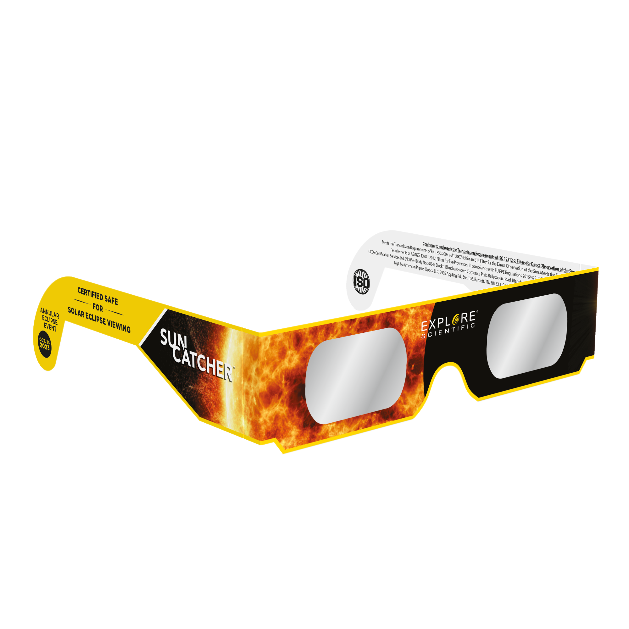 Sun Catcher Solar Eclipse Glasses (Assortimento a 4 pacchetti)