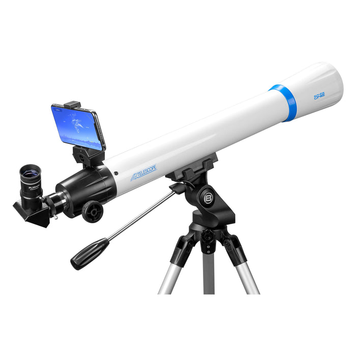 Explore One StarApp - telescopio de refractor de 50 mm con soporte de mendigo y aplicación de astronomía