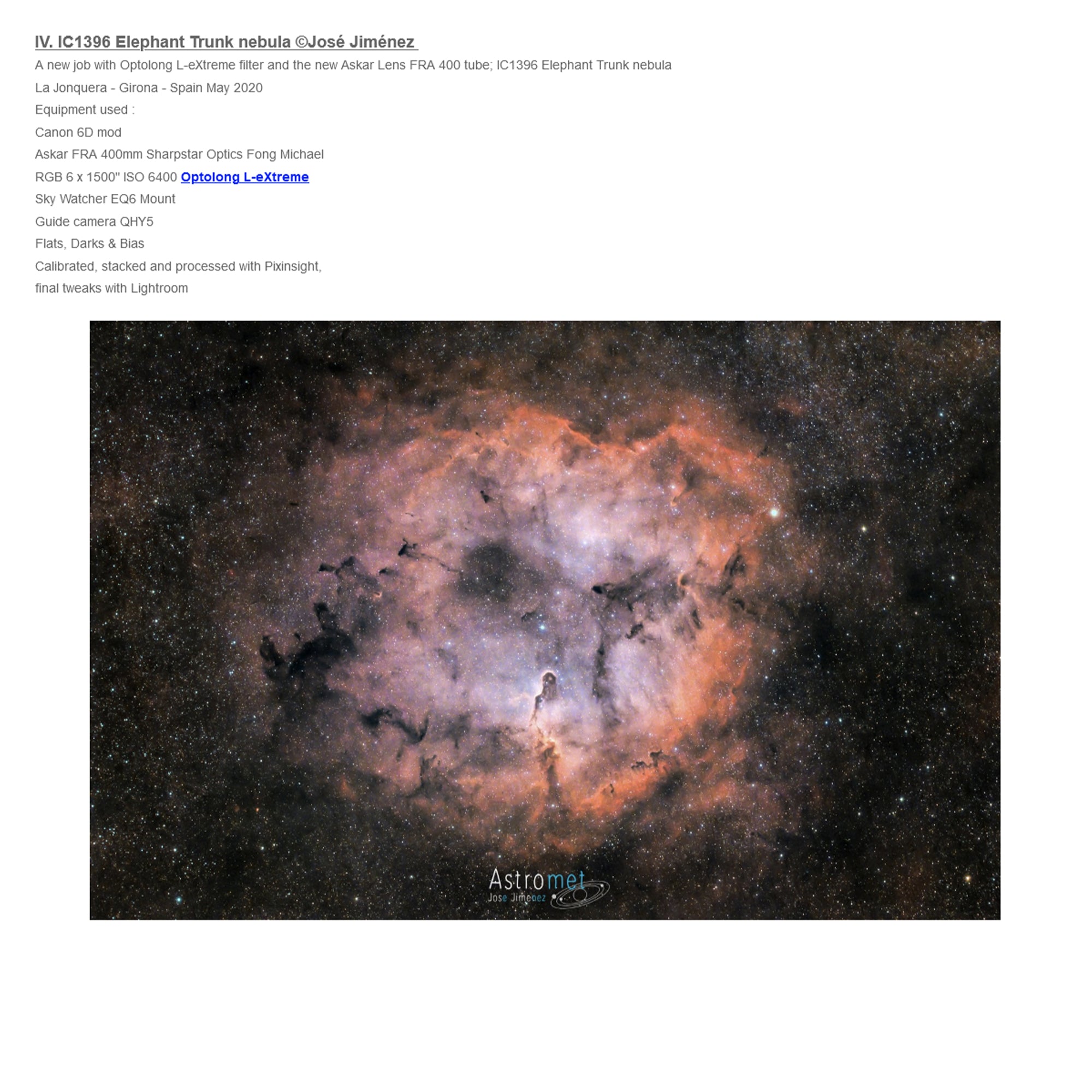 OPTOLONG 2" L-eXtreme Deep-Sky Light Pollution Filter